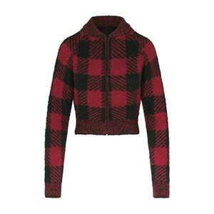 Skims Cozy Knit zip up! Like new!!